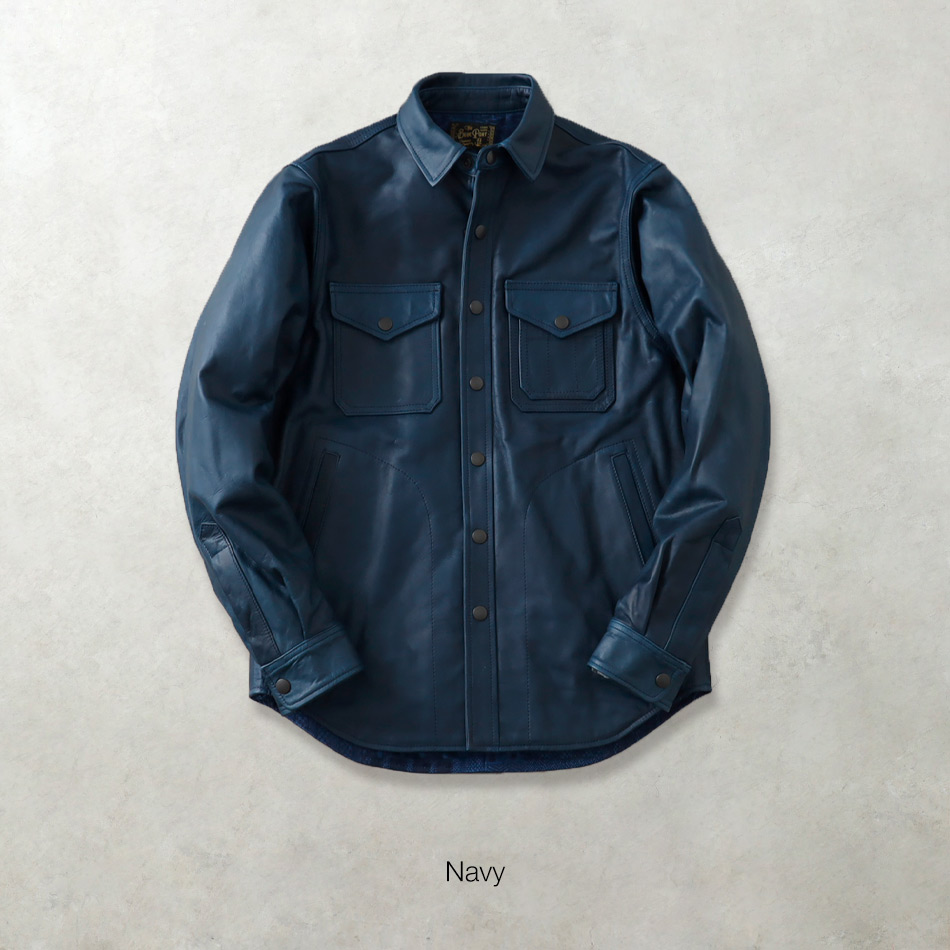 US古着【本革リアルレザー スエード シャツジャケット】メンズXL ブラック DENIM&Co.フリンジレザージャケット本革スエードリアルレザー黒