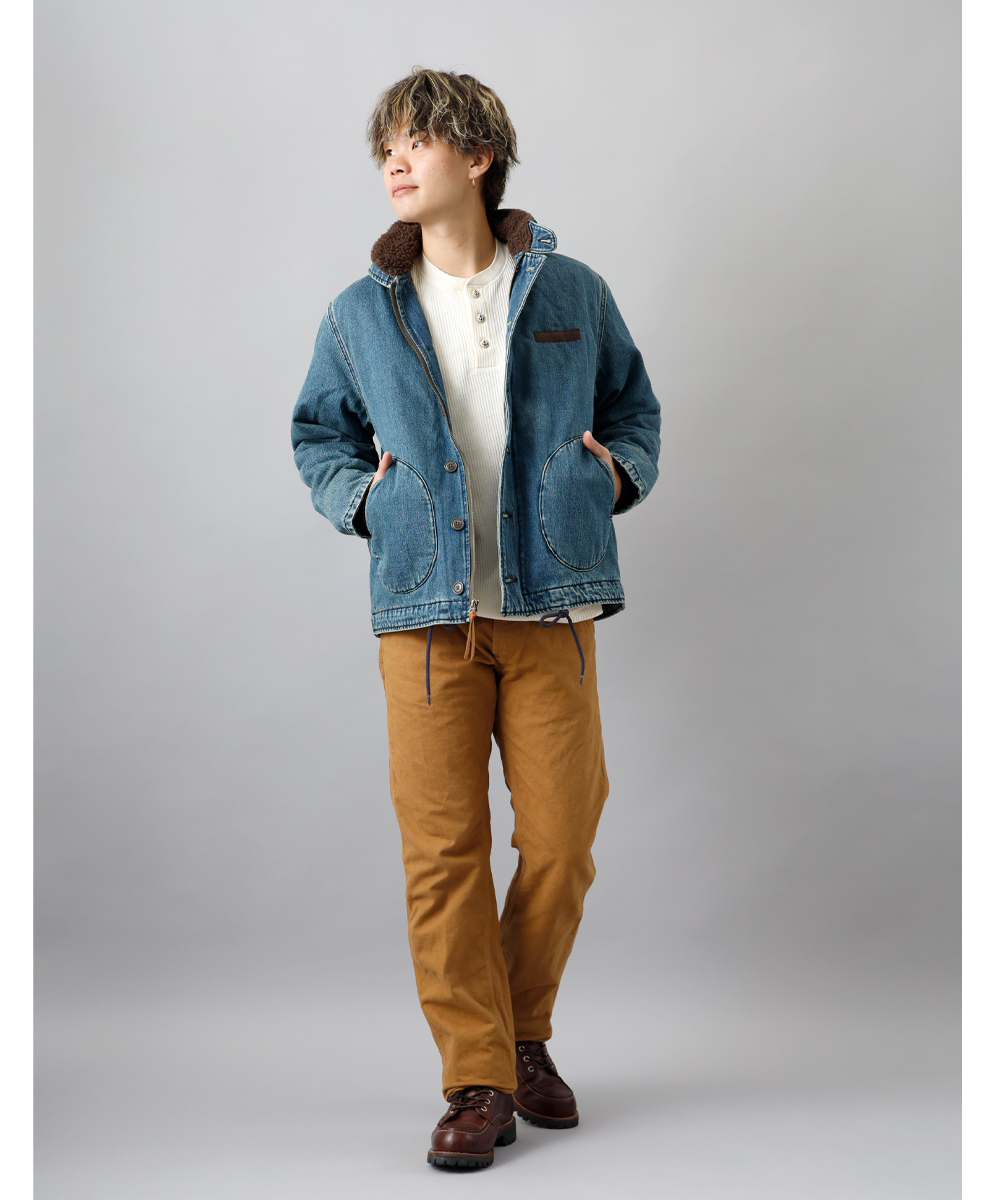 10%OFF！ファミリーSALE！ N-1 デニムジャケット フレンチデッキ