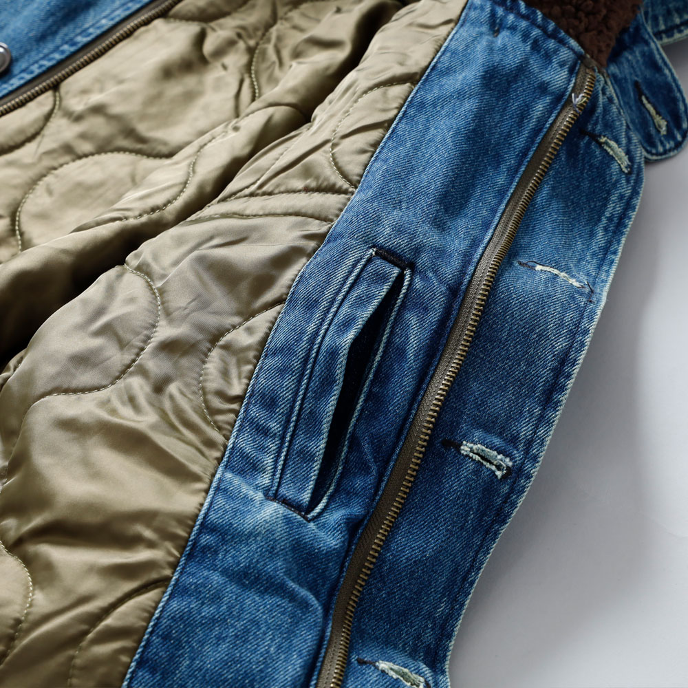 10%OFF！ファミリーセール！N-1 デニムジャケット フレンチデッキ