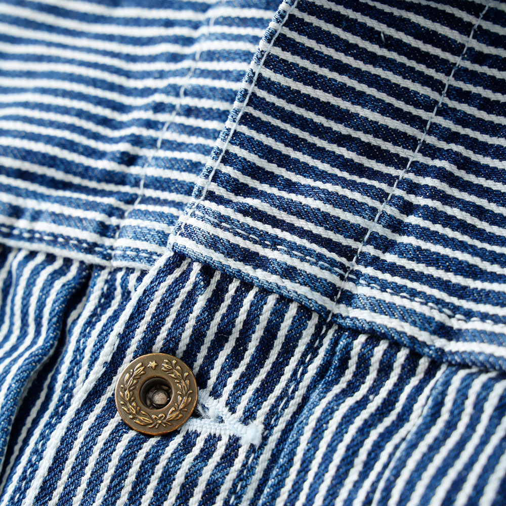 ダックジャケット メンズ ワークジャケット ヒッコリー 1st 大戦モデル