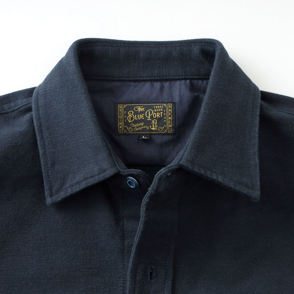 BLUE PORT メルトンジャケット CPOジャケット メンズ アウター 保温性