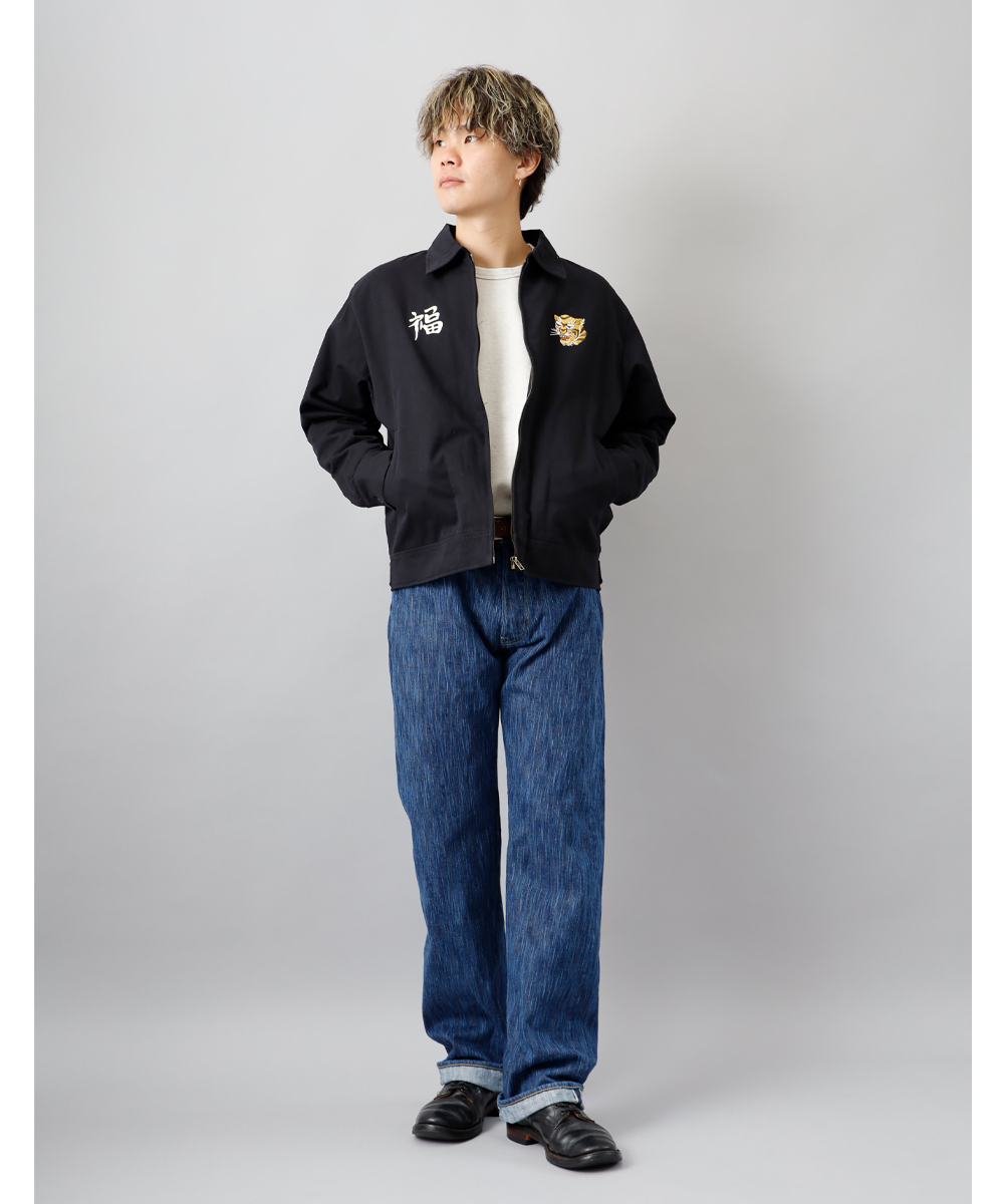 20%OFF！ファミリーセール！ タイガー刺繍 ベトジャン ツイル