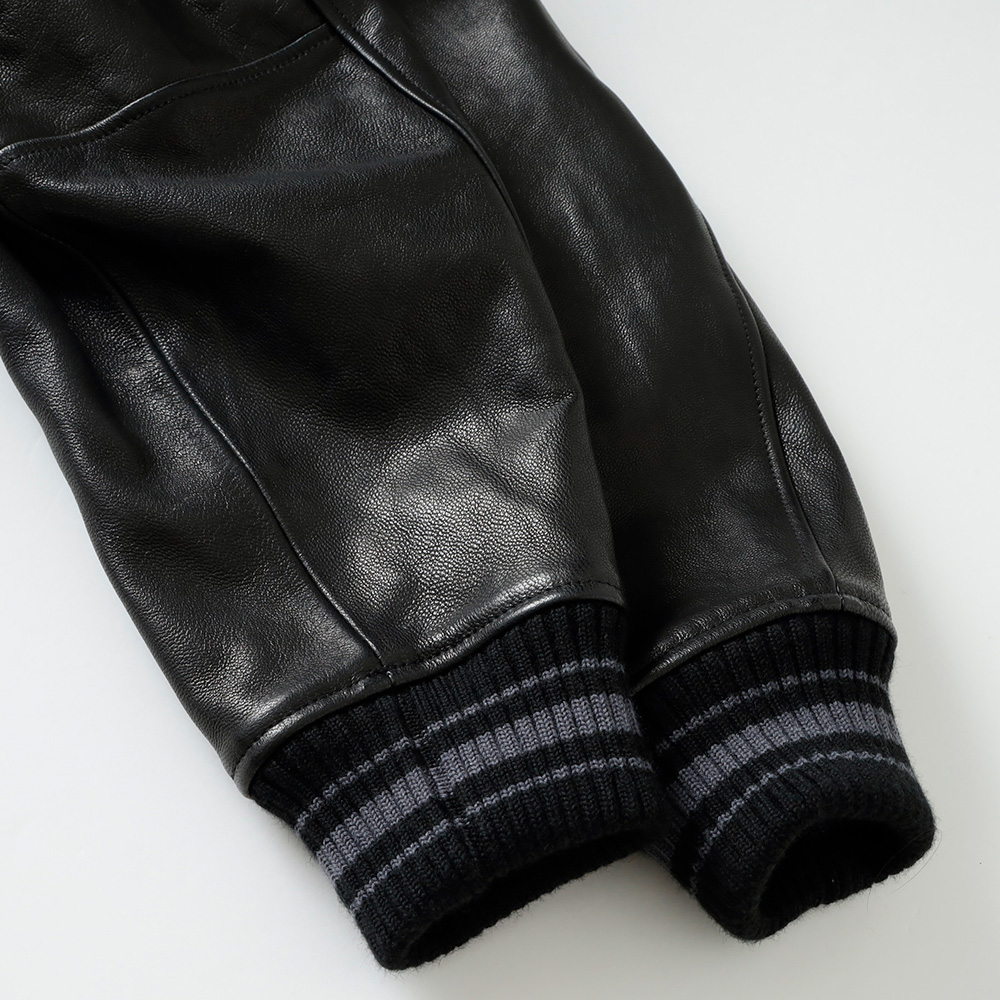 SKOOKUM（スクーカム） 別注 スタジアムジャンパー メンズ レザー