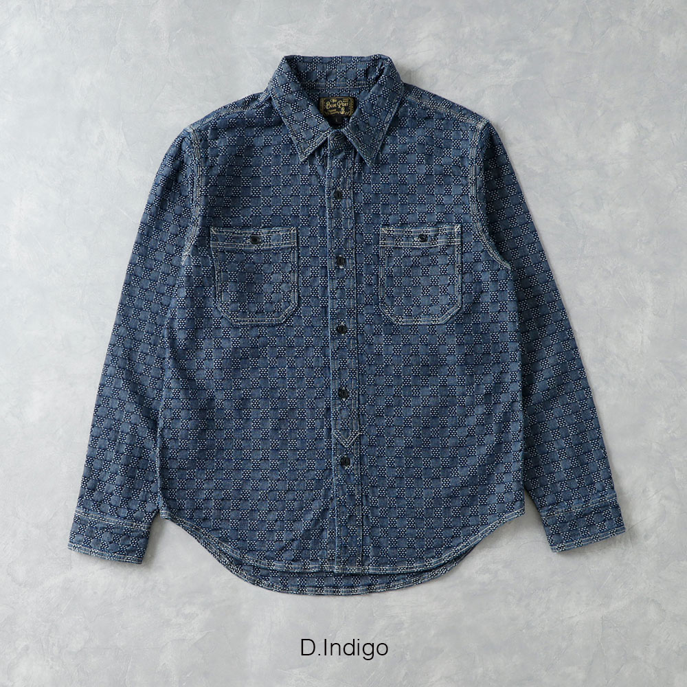 デニムシャツジャケット　indigo インディゴ デニムシャツジャケット indigo インディゴ デニムシャツジャケット