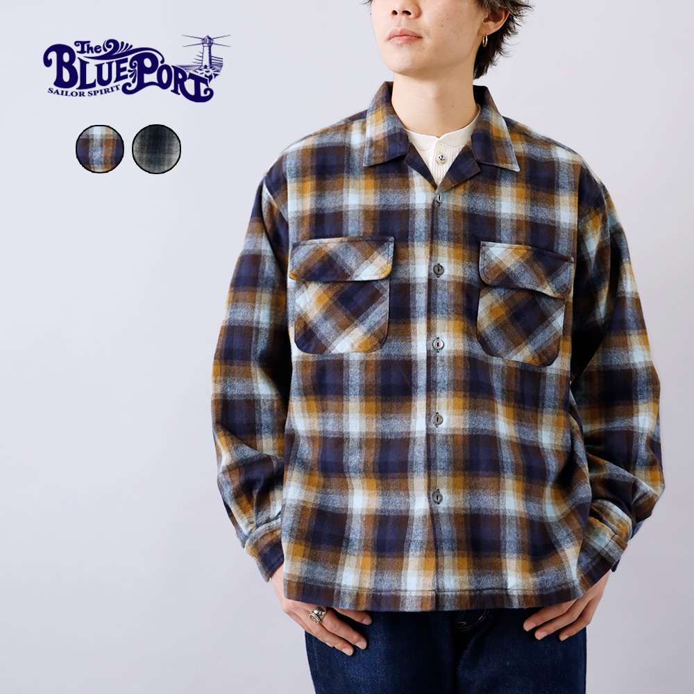 ★H BEAUTY＆YOUTH★メンズカシミヤフランネルシャツ M★ ☆H BEAUTY＆YOUTH☆メンズカシミヤフランネルシャツ M H