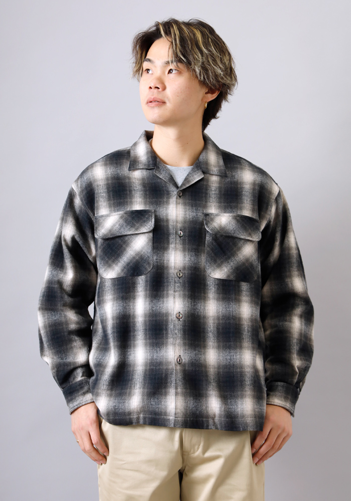 マディソンブルー オックスフォードシャツ チェック柄 MADISON BLUE（マディソンブルー） 20AW HAMPTON SH CHECK チェック柄