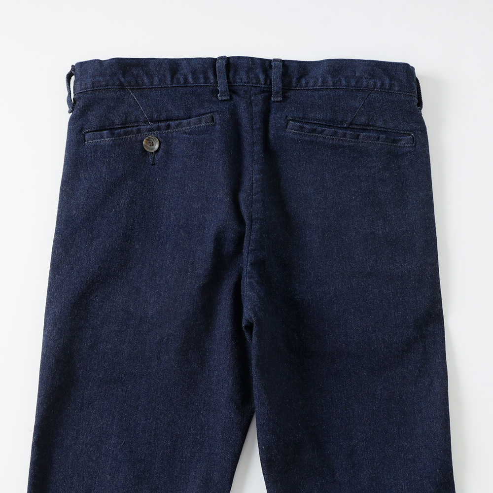 BLUE PORT デニム メンズ ストレッチパンツ トラウザーパンツ トラベル
