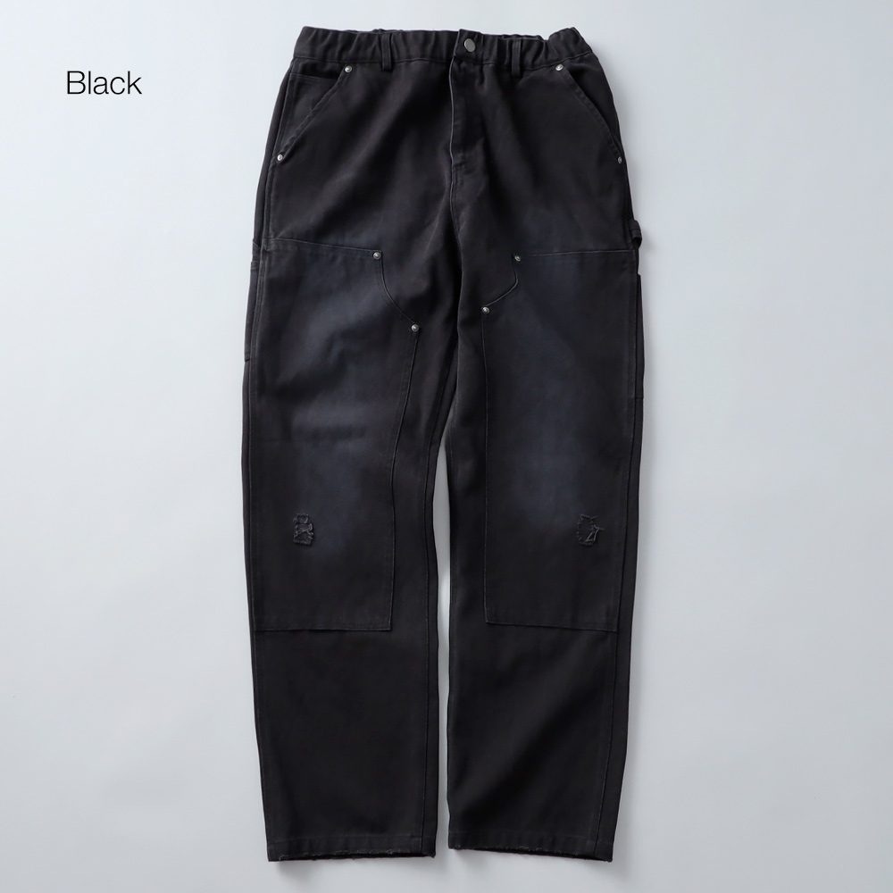 BLUE PORT ダックダブルニーパンツ ワークパンツ ミリタリーパンツ