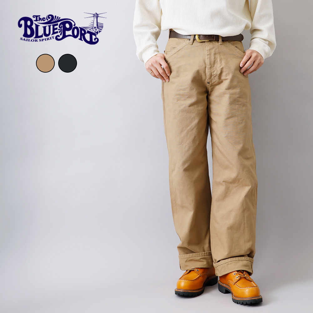 希少✨テンダーロイン チノパン ワークパンツ 刺繍ロゴ TALONジップ ワイド ワイドダックパンツ メンズ ワークパンツ チノパンツ ズボン 大きい