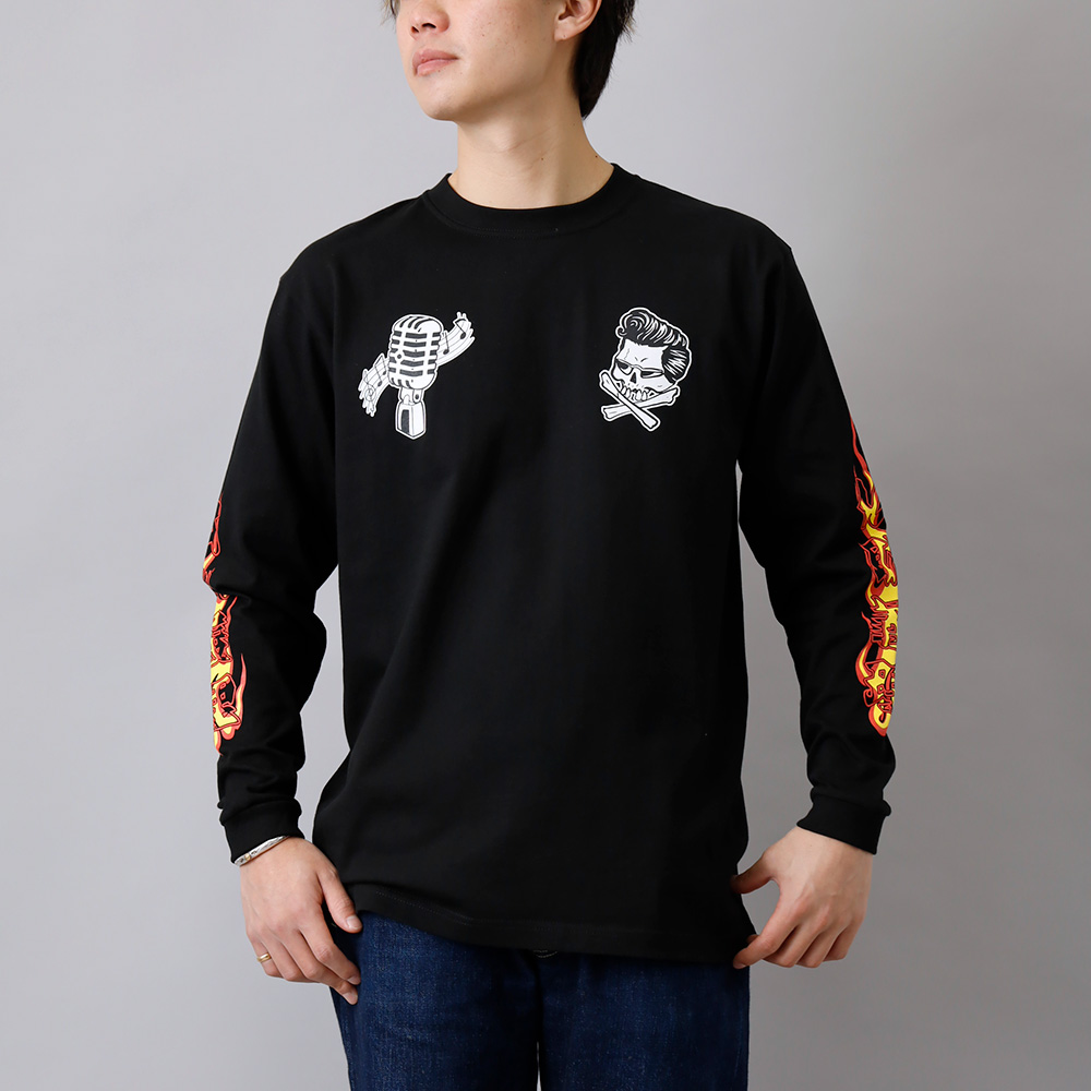 10%OFF！ファミリーセール！ 横浜銀蝿 ロンT メンズ 長袖 カットソー
