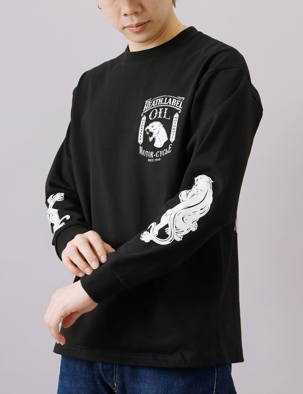 10%OFF！ファミリーセール！ ロンT メンズ 長袖 カットソー バック