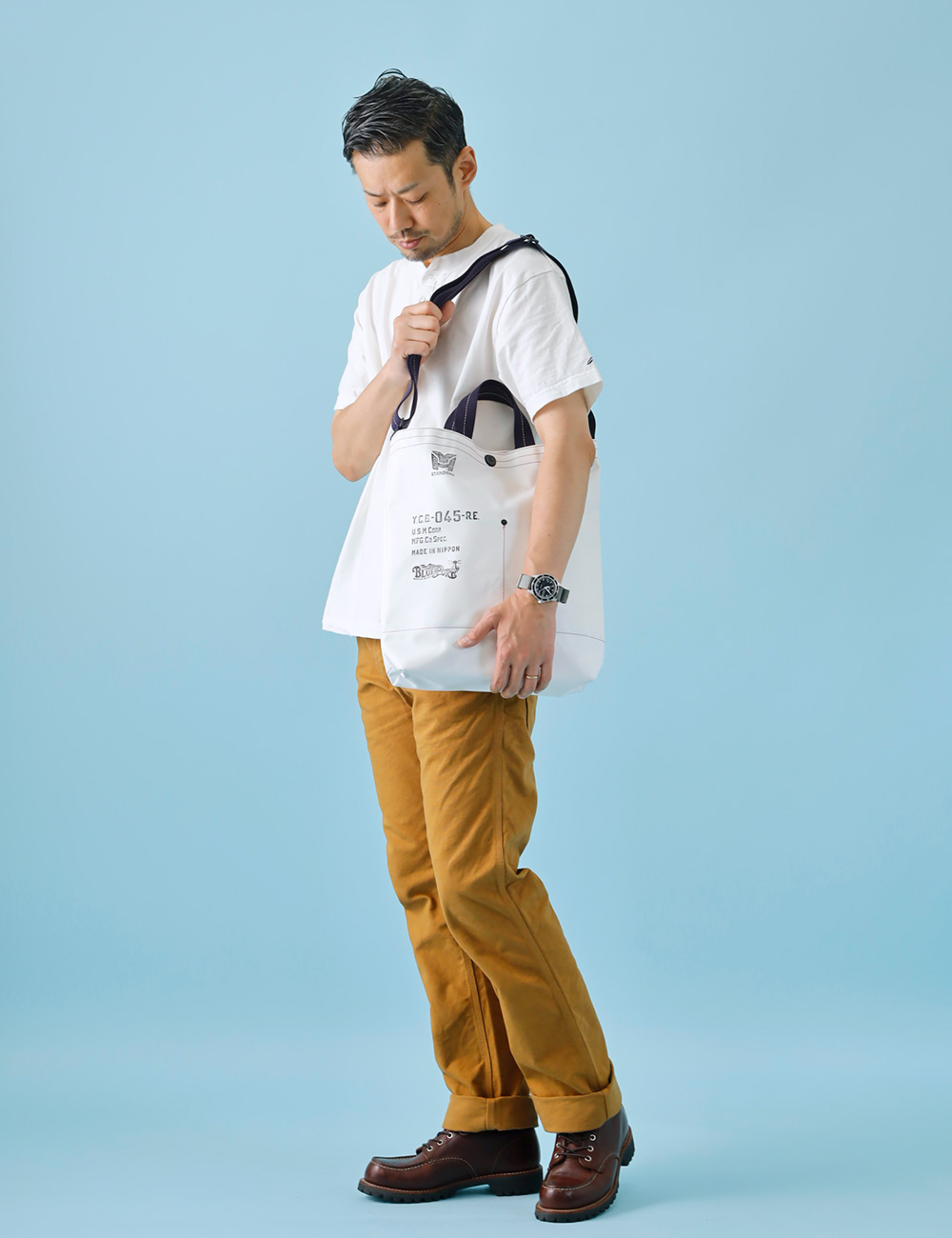 森野帆布 トートバッグ メンズ レディース 帆布 A4 ショルダー 2way