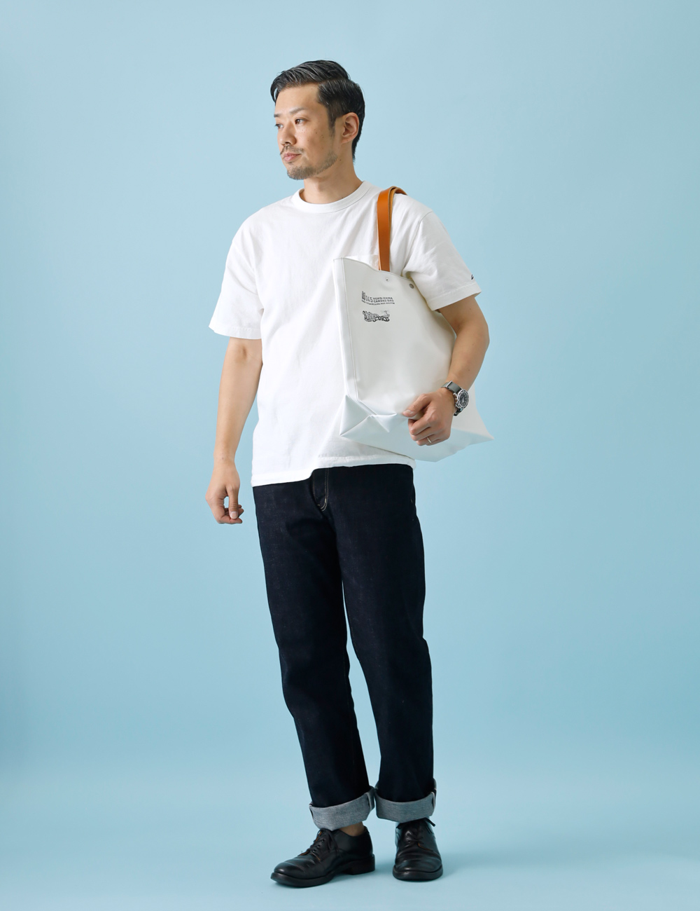 森野帆布 トートバッグ メンズ レディース 帆布 A4 大容量 栃木レザー