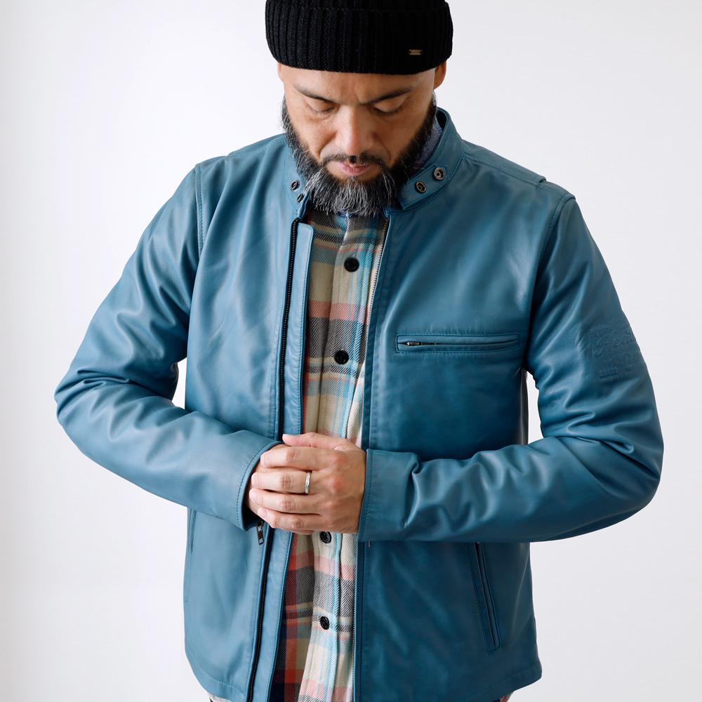 ライダースジャケット レザージャケット メンズ 革ジャン