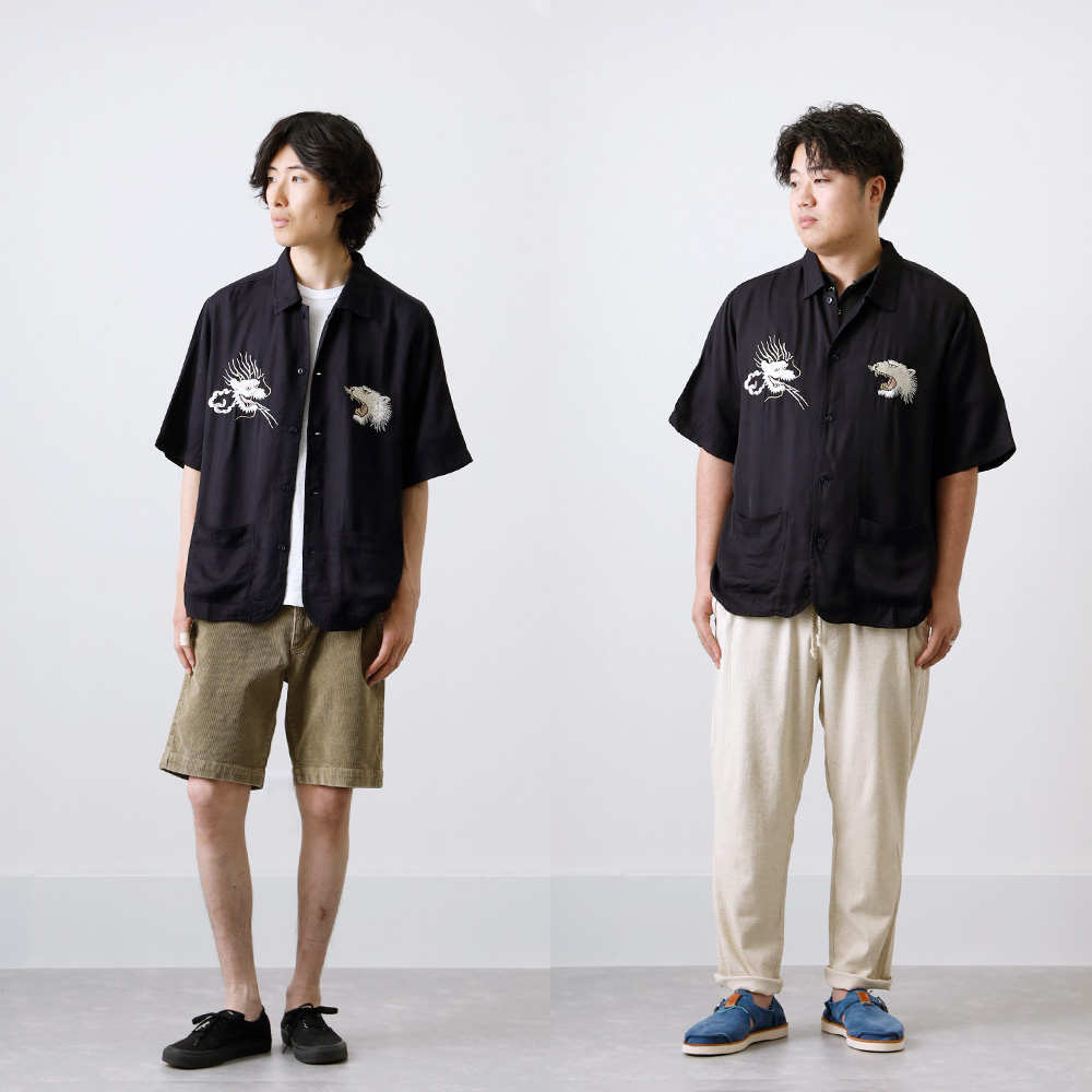 REMI RELIEF スカジャン　REVERSIBLE L REMI RELIEF レミレリーフ RN28369017 レーヨンツイル