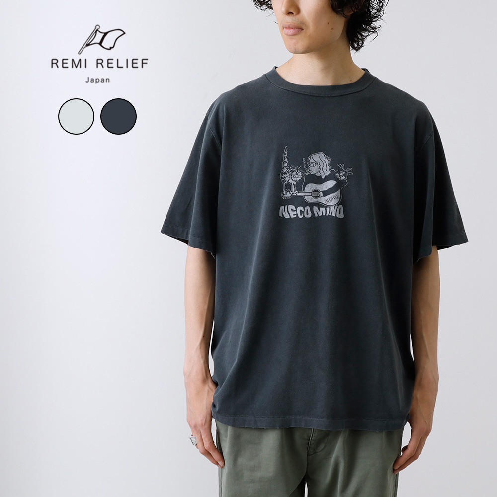 REMI RELIEF（レミ レリーフ） RN28369178 プリント Tシャツ メンズ