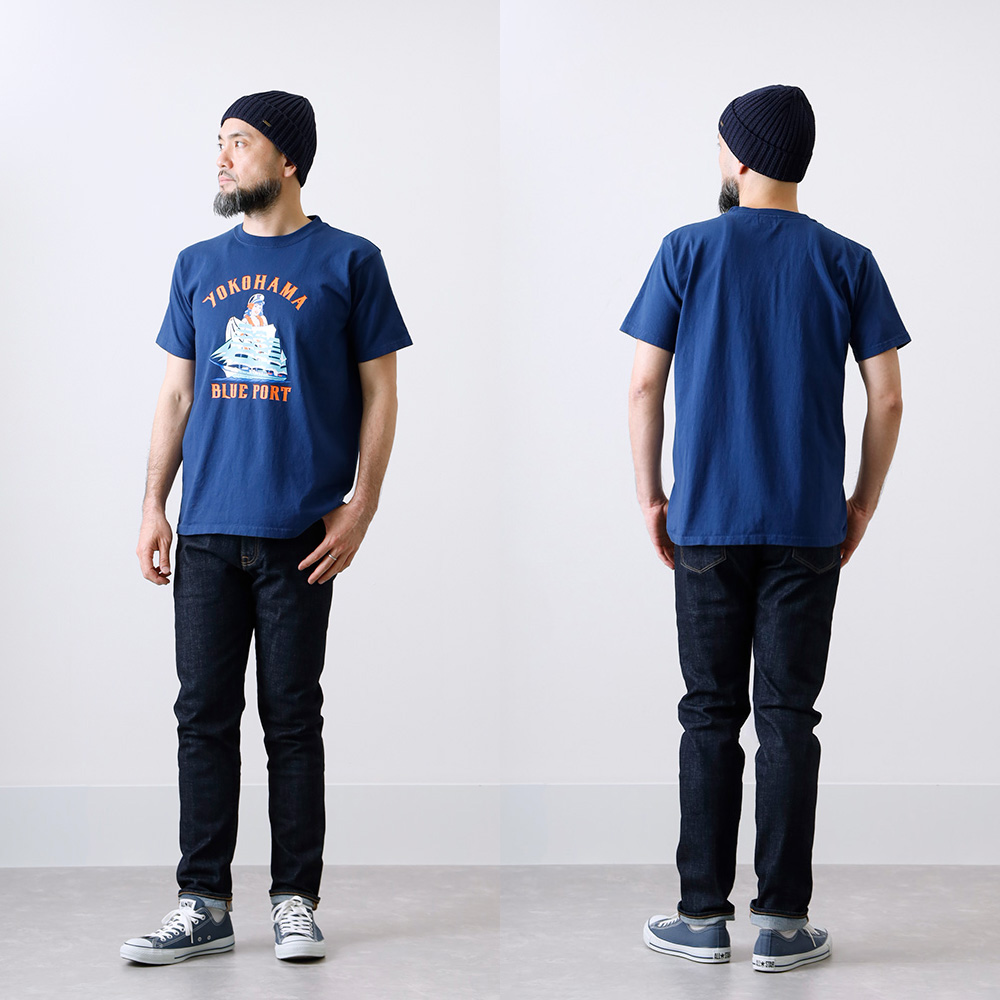 Pherrow's フェローズ 別注 Tシャツ メンズ 半袖 カットソー
