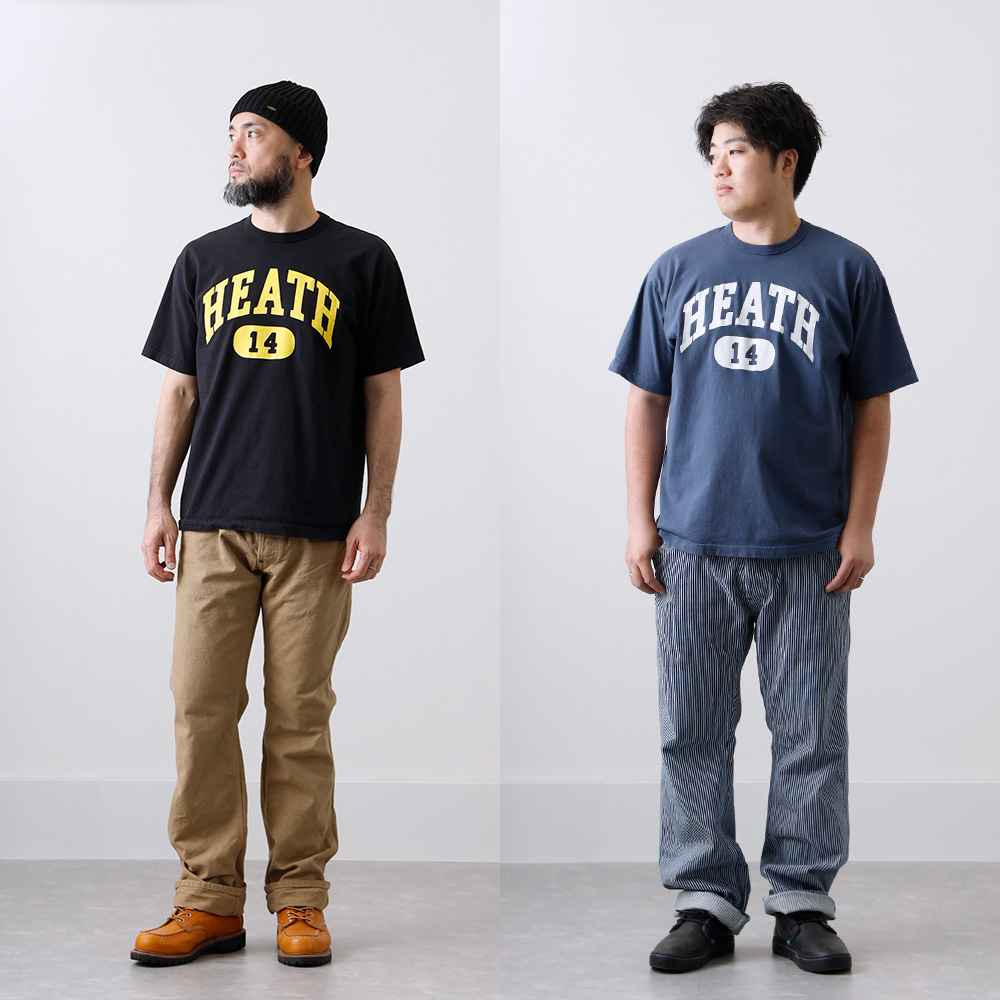 Tシャツ メンズ カットソー プリント 半袖 日本製 国産 頑丈 厚手 丸胴