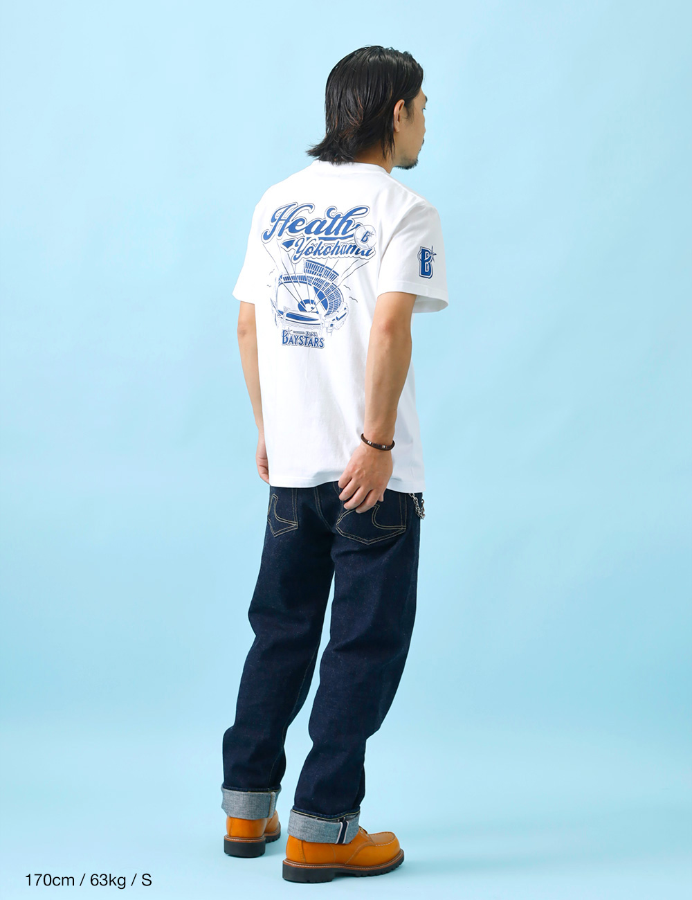 Tシャツ メンズ 半袖 横浜DeNAベイスターズ 公認 スタジアム