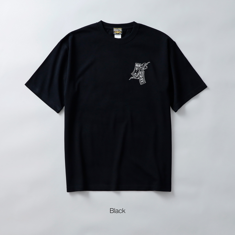 tシャツ メンズ 半袖 カットソー 9.1oz 刺繍 大きいサイズ 厚手 頑丈