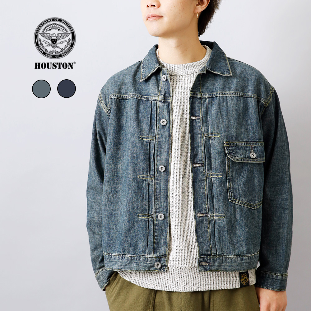 HEUGN ハンティング ジャケット デニム シャツ bisown ユーロ 古着 ut-51498-1-2.jpg