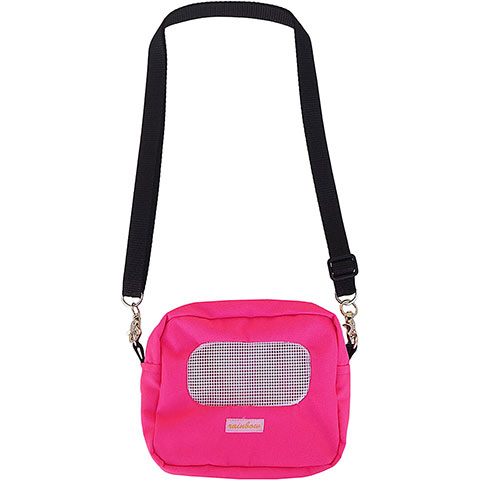 レインボー ワイドポーチ/キャリー お出かけ 移動 モモンガ Rainbow