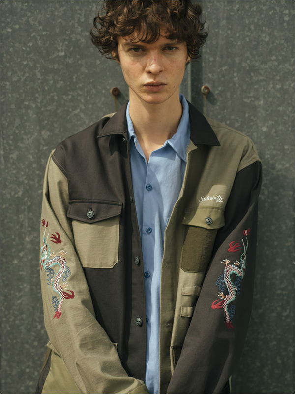 Subciety サブサエティ （Subciety March Shirt ミリタリーシャツ 