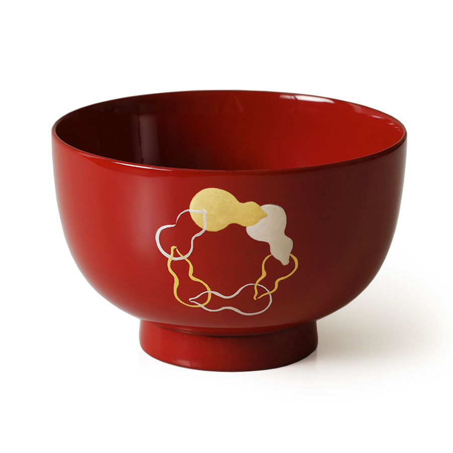 山田平安堂 万福椀 お椀/漆塗り/木製 : 漆器 山田平安堂 - 通販