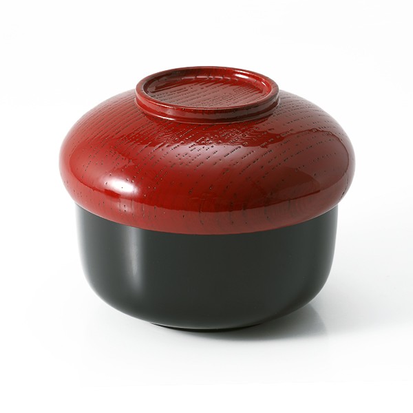 山田平安堂 どんぐり椀 朱小皿／黒小皿 お椀／木製／漆塗り : 漆器