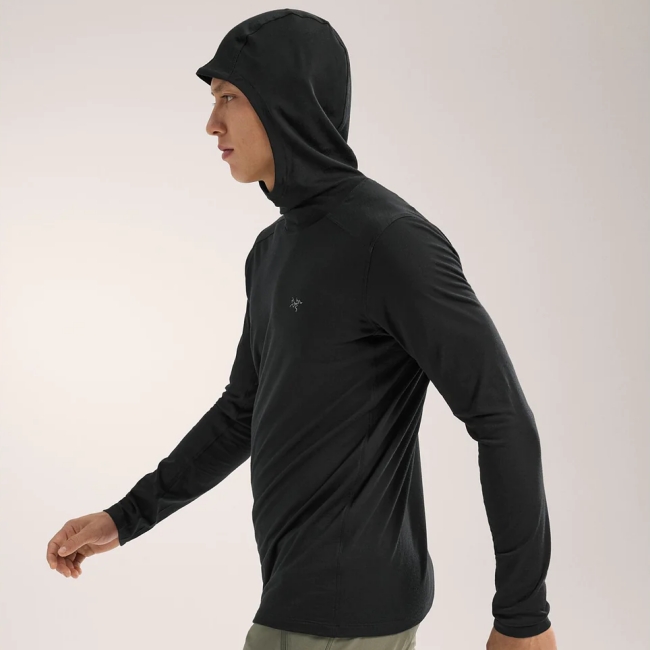 【ARC'TERYX】Ioniaメリノウール フーディー★シンプル パーカー ARC'TERYX】Ioniaメリノウール フーディー☆シンプル パーカー