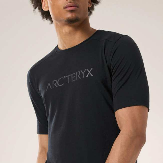 【ARC'TERYX】イオニア ウール ロゴ ショートスリーブ Tシャツ クラッグ コットン ロゴ ショートスリーブ メンズ