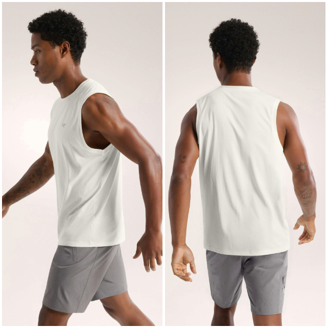 ☆美品☆アークテリクスARC'TERYX タンクトップ ノースリーブ Sサイズ☆ アークテリクス ARC'TERYX コーマック タンク メンズ Cormac