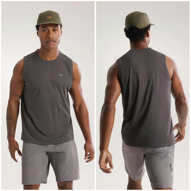 ☆美品☆アークテリクスARC'TERYX タンクトップ ノースリーブ Sサイズ☆ アークテリクス ARC'TERYX コーマック タンク メンズ Cormac