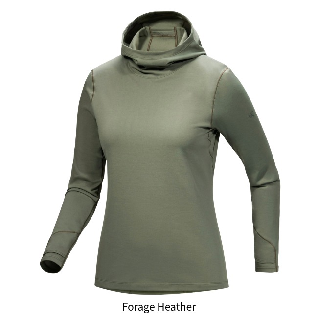 アークテリクス ARC’TERYX テイマ サーマルフーディ ウィメンズ Taema Thermal Hoody Ws ロングスリーブ ベースレイヤー 長袖 X000010257 ARC'TERYX（アークテリクス） テイマ サーマルフーディ ウィメンズ