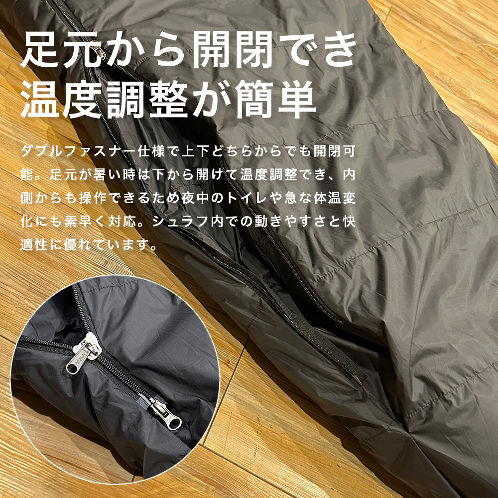 NANGA（ナンガ） オーロラテックス 750DX レギュラー Black オール