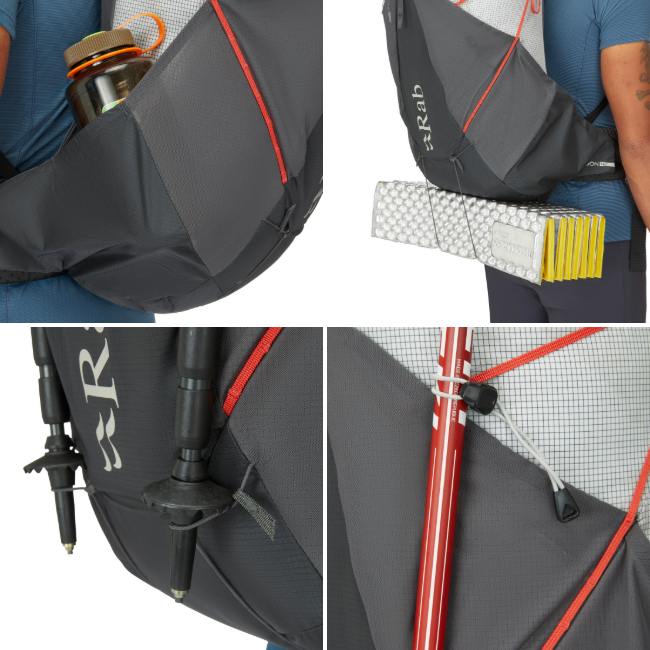 ラブ Rab ムオン 40 Muon バックパック ザック 40L QAP-49 : GLAGH