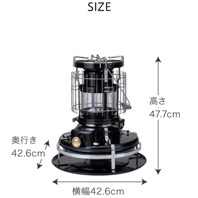 センゴク アラジン Sengoku Aladdin ブルーフレームクッカー ブラック 石油ストーブ 暖房 コンパクト 調理 BF4101 アラジン（Aladdin） センゴク Sengoku Aladdin ブルーフレーム