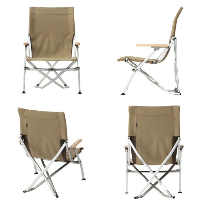 snow peak（スノーピーク） ローチェア30カーキ2個セット アウトドア