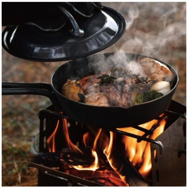 UNIFLAME（ユニフレーム） スキレット 7インチ・ケース・レザー