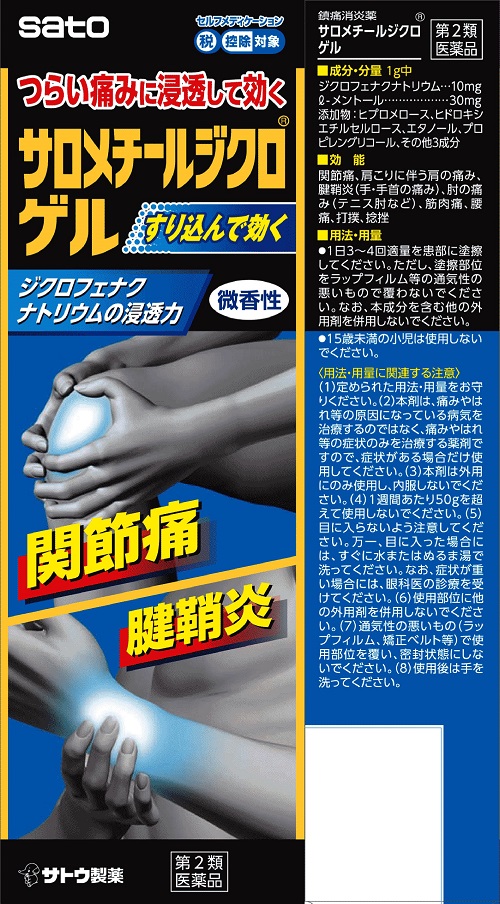 サロメチールジクロゲル　1
