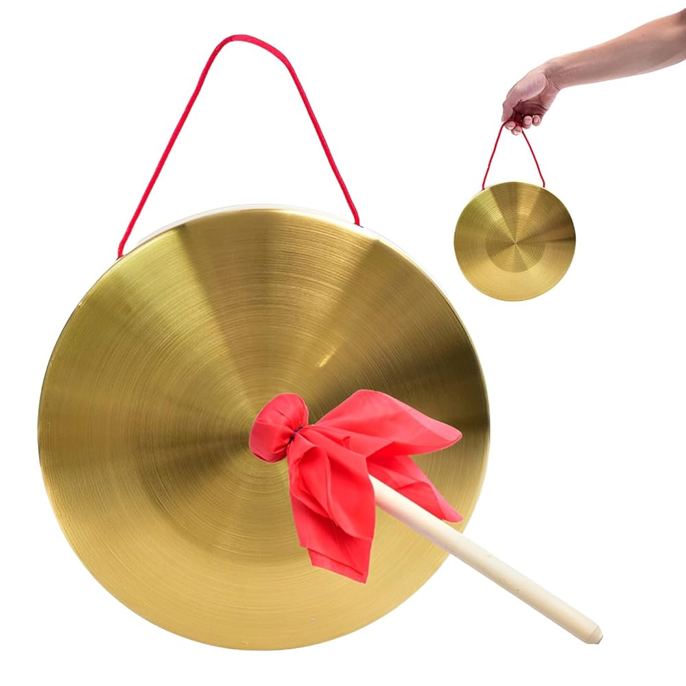 銅鑼 ドラ　黒金 直径約55cm バチ付き 太鼓販売 | 株式会社三浦太鼓店