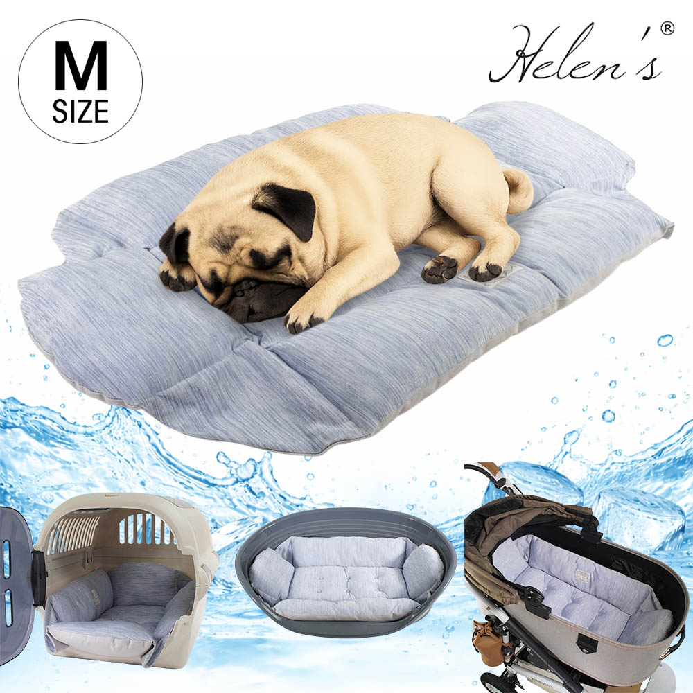 Helen's Via マルチフィット クレートクッション M 犬用ベッド 洗える