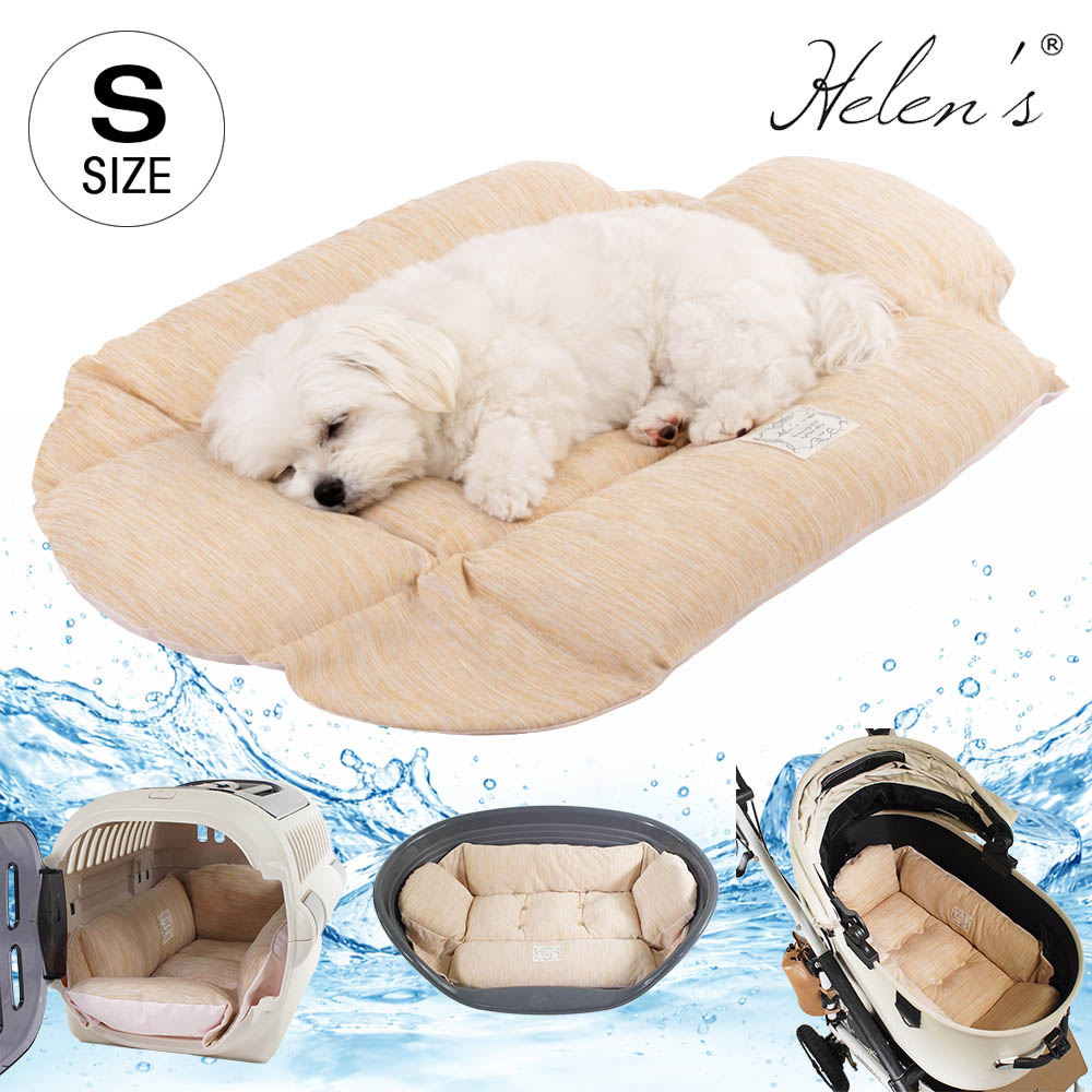 Helen's Via マルチフィット クレートクッション S 犬用ベッド 洗える