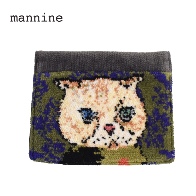 mannine ティッシュケース マンナイン シェニール織ティッシュケース