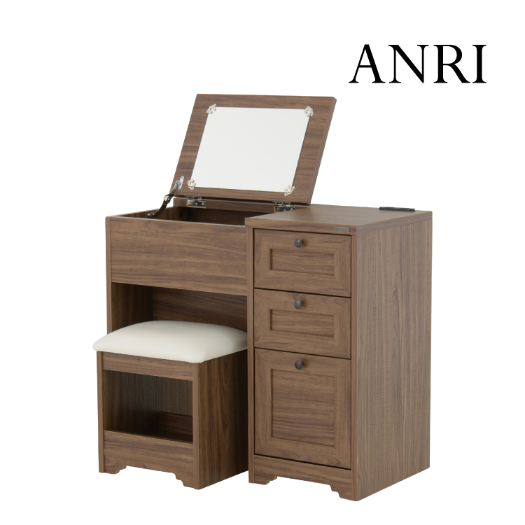完成品 ANRI デスク ドレッサー 2WAY 4FUL（フォーフル） 直送 ドレッサー | ANRI デスクドレッサー 全6色