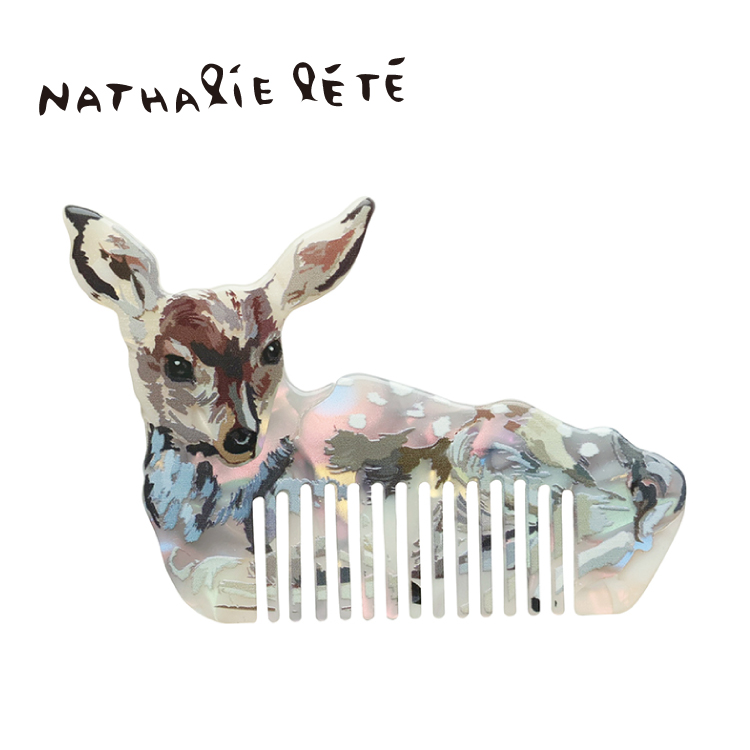 新品　ナタリーレテ　コーム　バンビ　櫛　しか　シカ　鹿 Nathalie Lete（ナタリーレテ） くし｜Nathalie Lete コーム 全6種