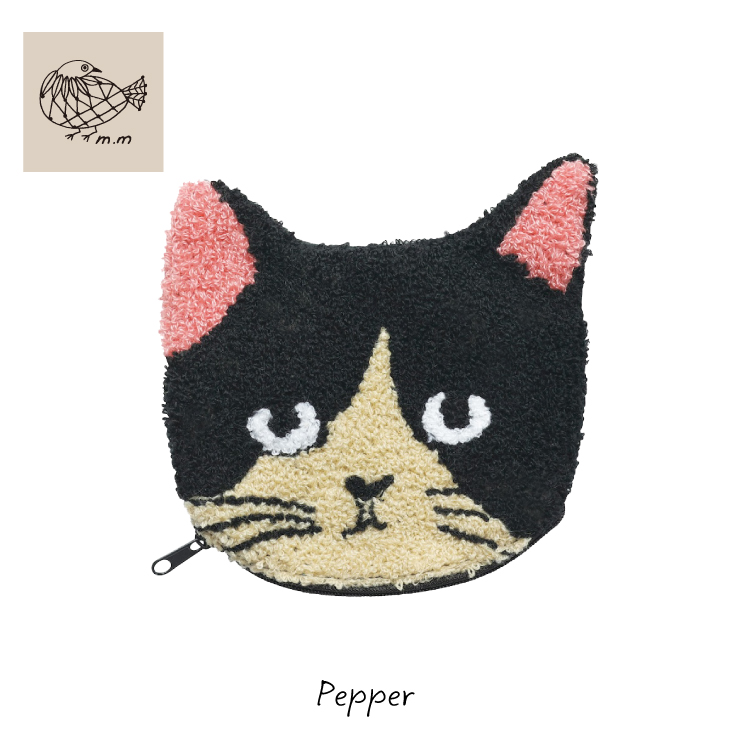 ユキエモン猫ポーチ大 ユキエモン猫ポーチ大 ユキエモン猫ポーチ大 マルチポーチ♡キャット