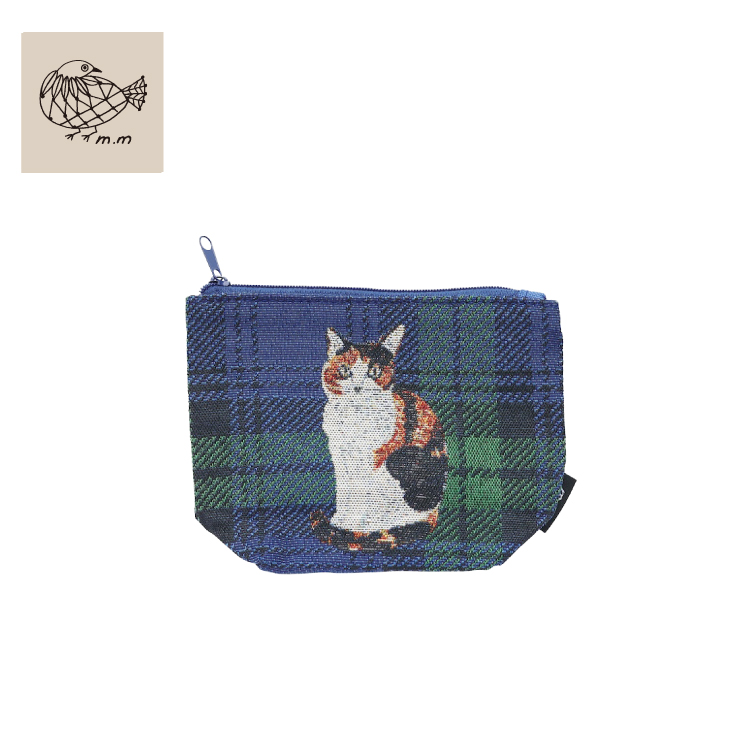 松尾ミユキ 化粧ポーチ | Matsuo Miyuki ポーチ 全4種 | タータン