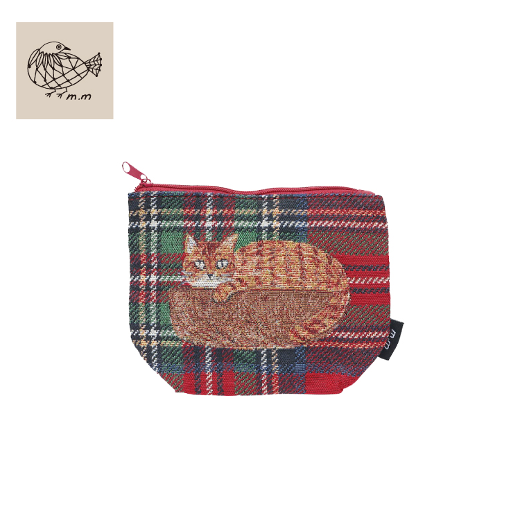 松尾ミユキ 化粧ポーチ | Matsuo Miyuki ポーチ 全4種 | タータン