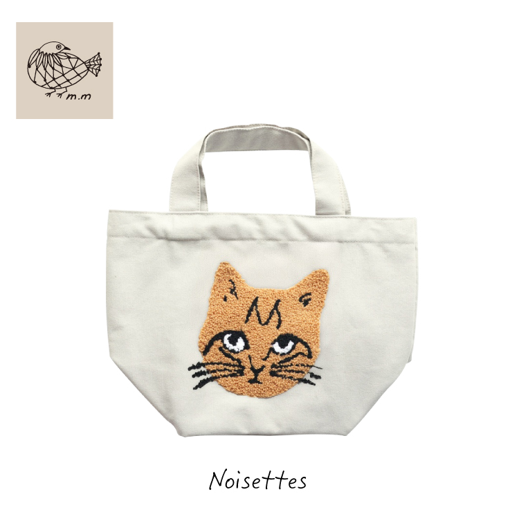 松尾ミユキ ミニトート | ふわふわミニボートバッグ 全4種 | 猫 小さ目